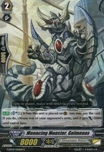 Menacing Monster, Golmenas [G Format] Card Front