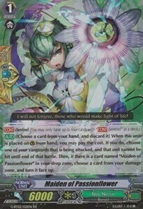 Maiden of Passionflower Card Front