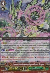 Sacred Tree Dragon, Jingle Flower Dragon Card Front