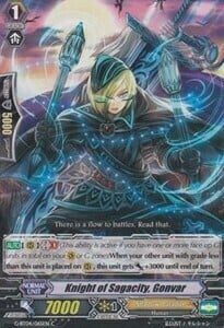 Knight of Sagacity, Gonvar [G Format] Card Front