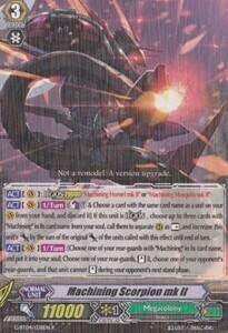 Machining Scorpion mk II [G Format] Card Front