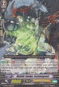 Mythic Snake, Jormungand [G Format] Card Front
