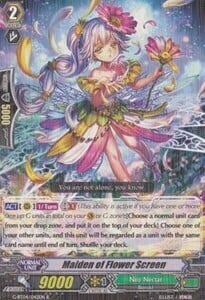 Maiden of Flower Screen Card Front