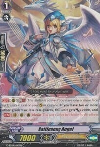 Battlesong Angel Card Front