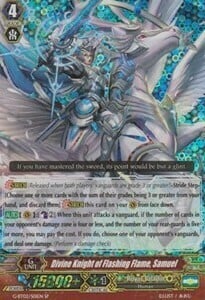 Divine Knight of Flashing Flame, Samuel Card Front