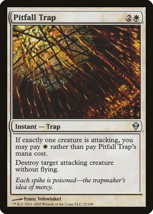 Pitfall Trap Card Front