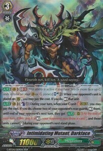 Intimidating Mutant, Darkface Card Front