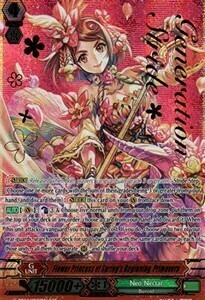 Flower Princess of Spring's Beginning, Primavera Card Front