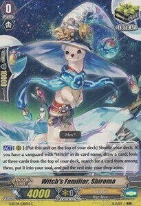 Witch's Familiar, Shiroma Card Front