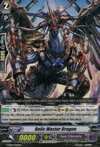 Relic Master Dragon Card Front