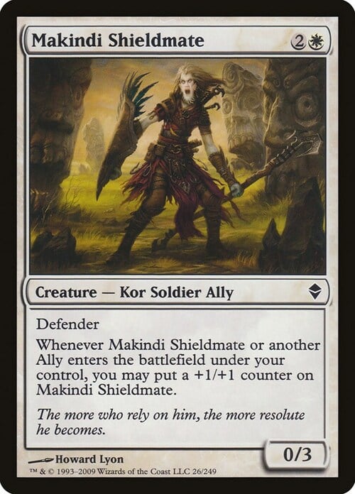 Makindi Shieldmate Card Front