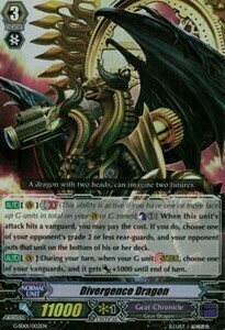 Divergence Dragon Card Front