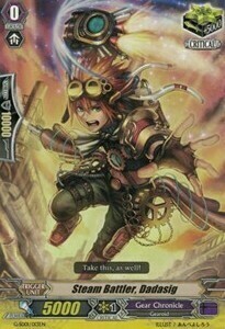 Steam Battler, Dadasig Card Front