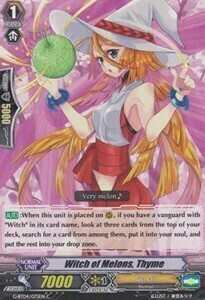 Witch of Melons, Thyme [G Format] Card Front