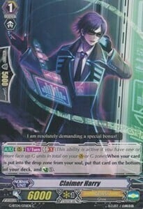 Claimer Harry [G Format] Card Front