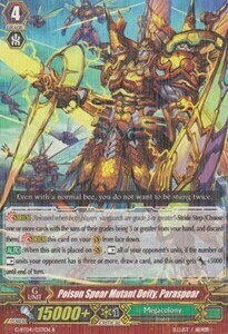 Poison Spear Mutant Deity, Paraspear Card Front
