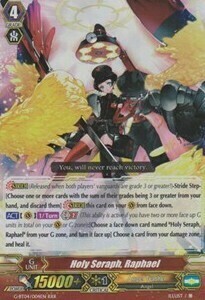 Holy Seraph, Raphael Card Front