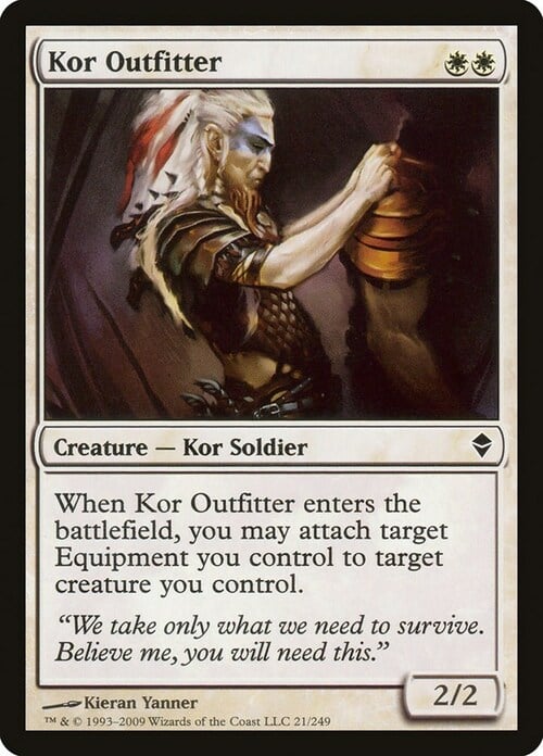 Kor Outfitter Card Front