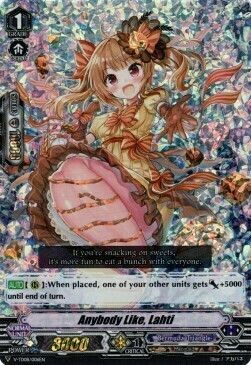 Anybody Like, Lahti Card Front