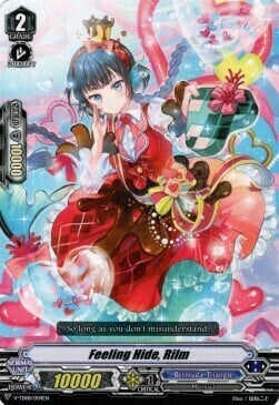 Feeling Hide, Rilm Card Front