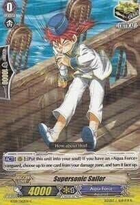 Supersonic Sailor Card Front