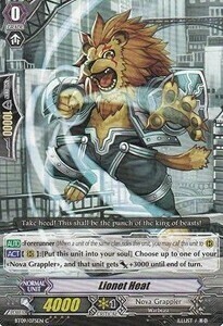 Lionet Heat [G Format] Card Front