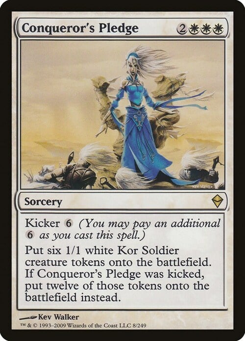Conqueror's Pledge Card Front