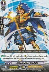 Holy Mage of the Gale Card Front