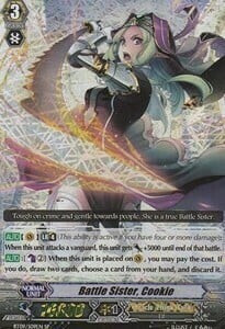 Battle Sister, Cookie [G Format] Card Front