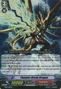 Thunder Break Dragon Card Front