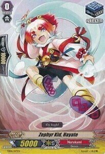 Zephyr Kid, Hayate Card Front