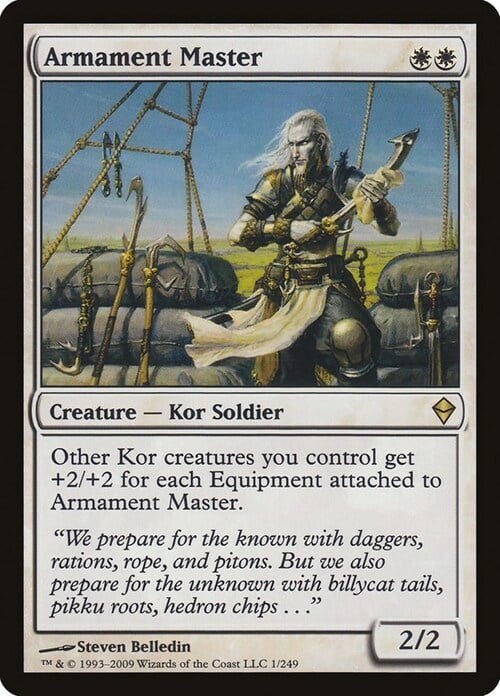 Armament Master Card Front