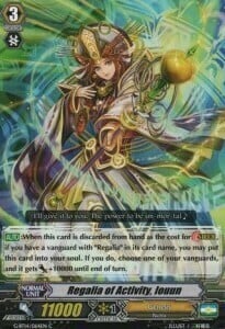 Regalia of Activity, Iouun Card Front