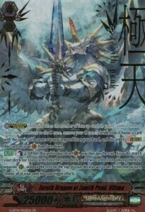 Zeroth Dragon of Zenith Peak, Ultima Card Front
