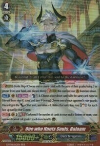 One who Hunts Souls, Balaam Card Front