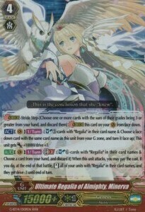 Ultimate Regalia of Almighty, Minerva [G Format] Card Front