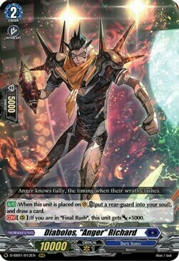 Diabolos, "Anger" Richard [D Format] Card Front