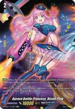 Aurora Battle Princess, Risatt Pink [D Format] Frente