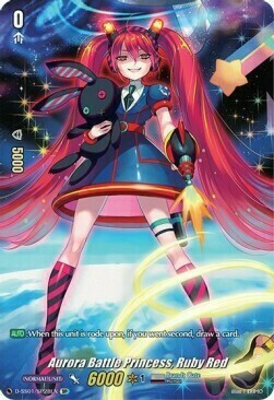 Aurora Battle Princess, Ruby Red [D Format] Frente