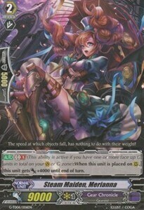 Steam Maiden, Merianna Card Front