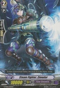 Steam Fighter, Zimudar [G Format] Card Front