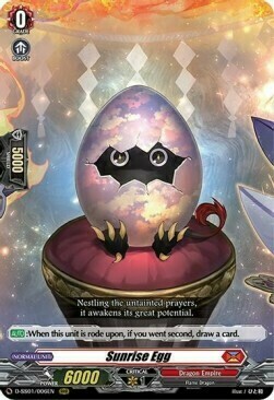 Sunrise Egg Card Front