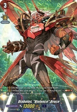 Diabolos, "Violence" Bruce Card Front