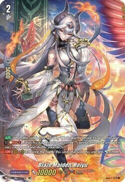 Blaze Maiden, Reiyu Card Front