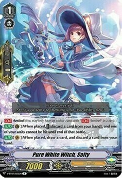 Snow-white Witch, Salty [V Format] Card Front