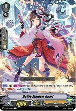 Battle Maiden, Imari Card Front