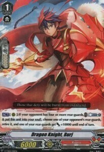 Dragon Knight, Burj Card Front
