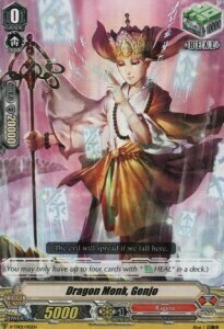 Dragon Monk, Genjo Card Front
