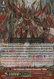 True Eradicator, Dragonic Descendant "Zillion" [G Format] Card Front