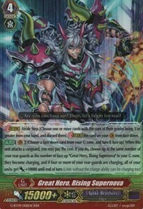 Great Hero, Rising Supernova [G Format] Card Front